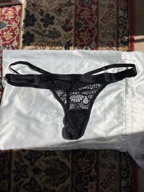 Bordelle strappy lace thong